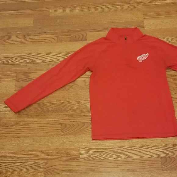 Fanatics Red Wings Long Sleeve Mens Tee - Picture 2 of 10